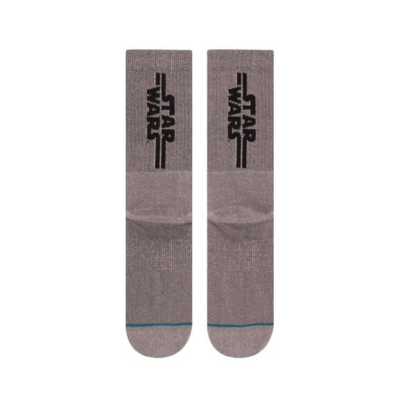 MENS | 2 Stance Grey Solid Trooper Star Wars NEW - Picture 4 of 14